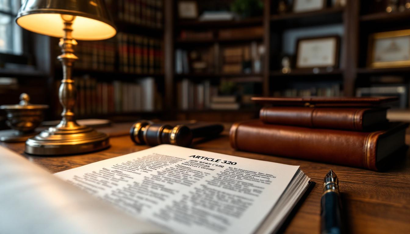 Pourquoi étudier l'article 320 du code civil en 2026